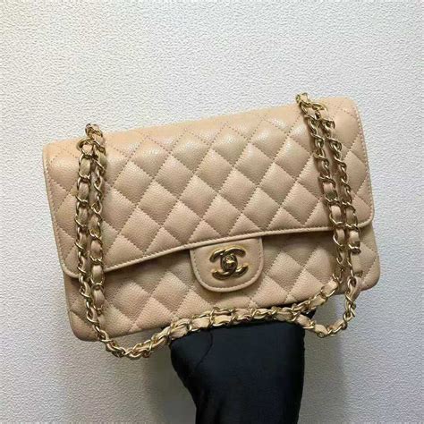 chanel thick & big buckle belt|Large Classic Handbag Grained Calfskin & Gold.